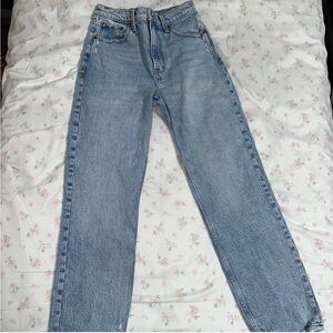 Abercrombie & Fitch Light Blue Straight Leg Jeans